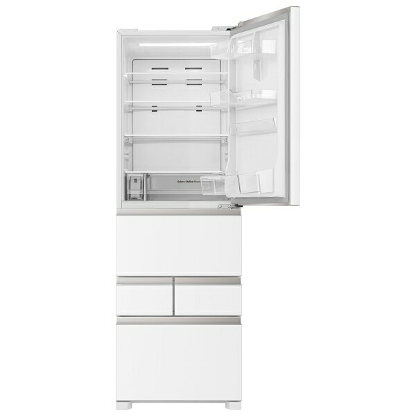 （標準設置料込_Aエリアのみ）ハイセンス 450L 5ドア冷蔵庫（シルクホワイト）【右...