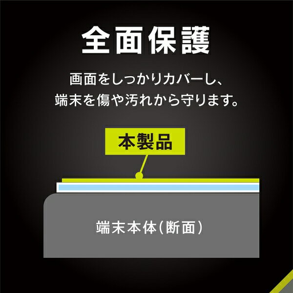 トリニティ Google Pixel 9a用 ブルーライト低減 画面保護フィルム 位置ピタ 光沢 Simplism(シンプリズム) TR-PX259A-PFI-BCCC