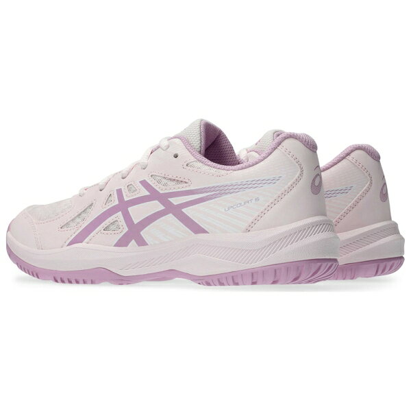 �����å��� ����˥� �Х졼�ܡ��륷�塼�� UPCOURT 6 GS��Pale Pink/Light Ube����������21.0cm�� 1074A045-701-21.0 asics