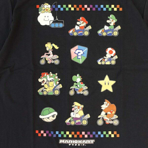 ファインプラス マリオカート オールスター Tシャツ（ネイビー・サイズ：S） 22863...