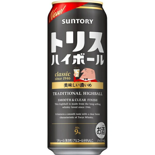 サントリー トリスハイボール 美味しい濃いめ 500ml×24本【ハイボール】 サントリー トリスハイボ-ル オイシイコイメ500