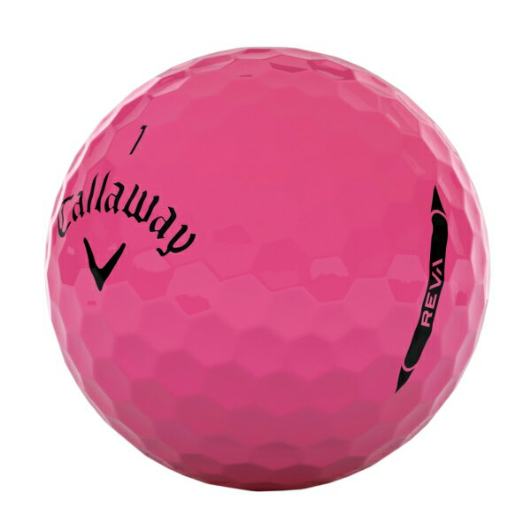 キャロウェイ REVA ゴルフボール 1ダース 12個入り(ピンク) REVA25-PINK-12P Calla...