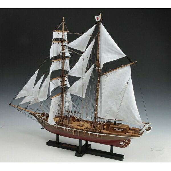 Joshin web 家電とPCの大型専門店のウッディジョー 1/70 忍路丸 木製組立キット｜アングル2