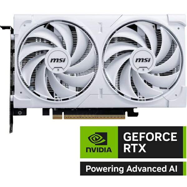 MSI｜エムエスアイ MSI GeForce RTX 5060 8G VENTUS 2X OC WHITE / PCI Express 5....
