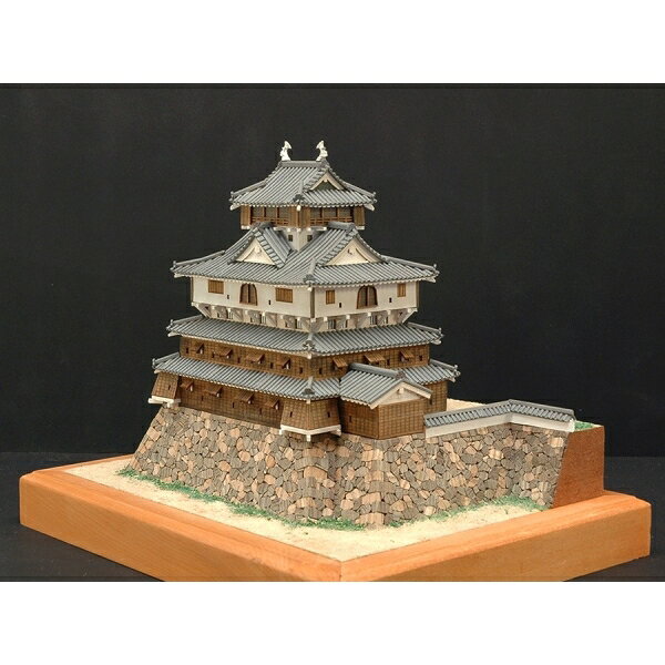 ウッディジョー 1/150 岩国城 木製組立キット