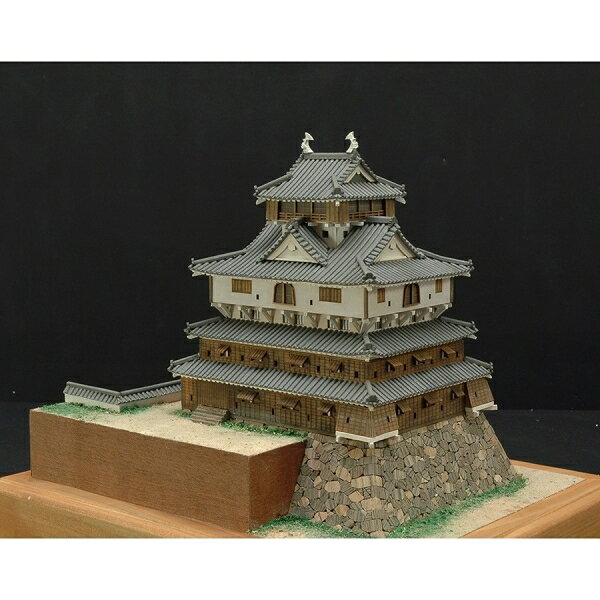 ウッディジョー 1/150 岩国城 木製組立キット