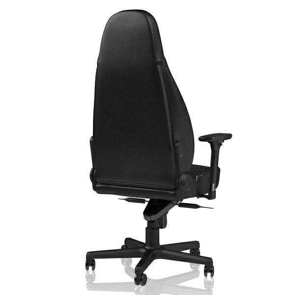 noblechairs ゲーミングチェア ICON(ブラック) NBL-ICN-PU-BLA-SGL ノーブルチェアーズ アイコン オフィスチェア ワーキングチェア [NBLICNPUBLASGL] [2]