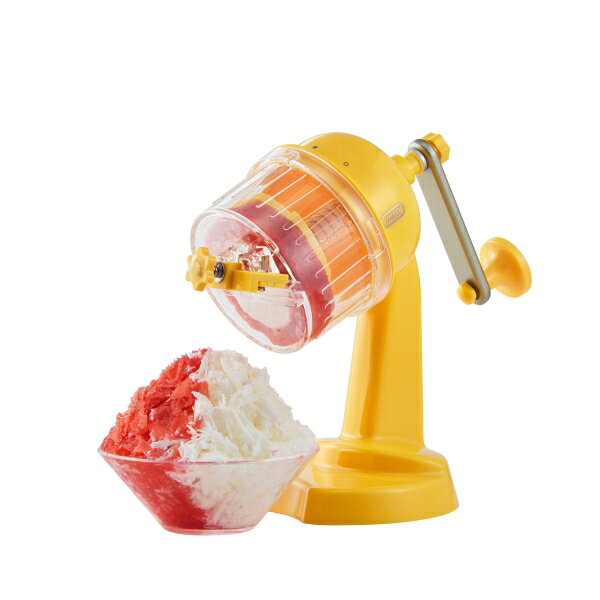 ラドンナ コンパクトふわふわかき氷器　カナリーイエロー K-HIS1-CAY Toffy [KHIS1...