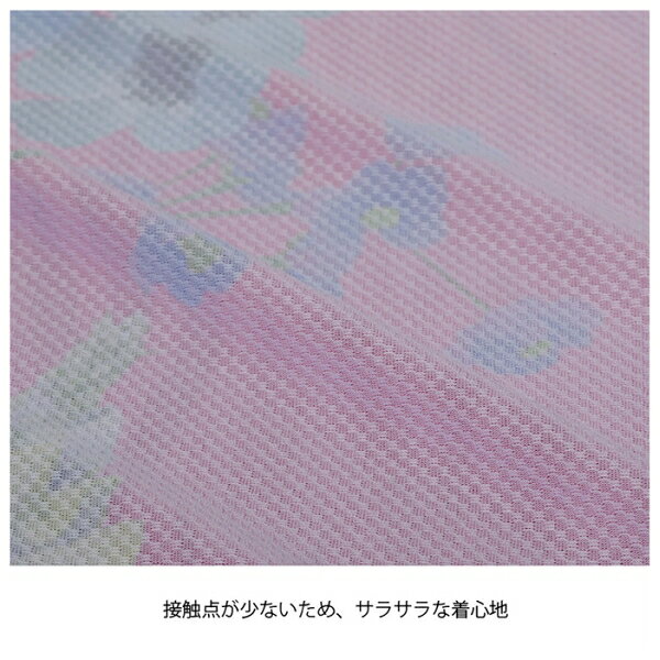Joshin web 家電とPCの大型専門店のニッタク レディース モダンフラワーシャツ（ネイビー・サイズ：O） NT-NW2221-02-O Nittaku 卓球｜アングル2
