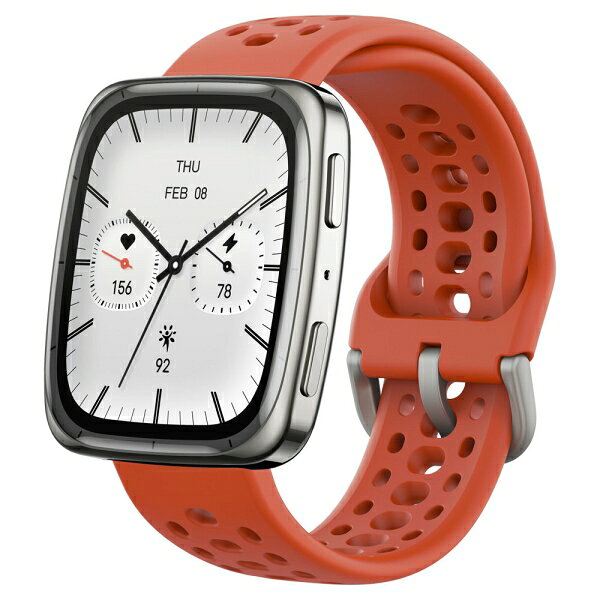 Amazfit（アマズフィット） AMAZFIT Active 2 Square　スマートウォッチ SP170075-C01 [SP170075C01]【返品種別A】 - Image 2