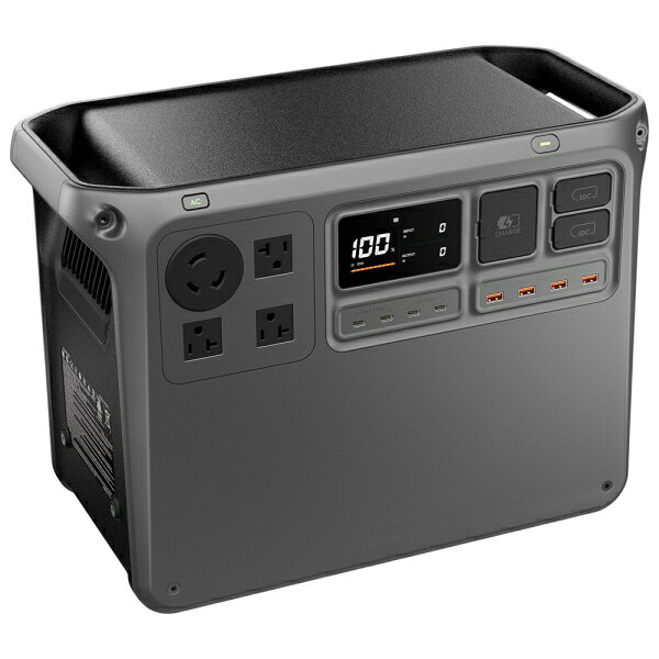 DJI JAPAN ポータブル電源 2048Wh AC出力コンセント4口 USB-C出力搭載 DY0037(2000...