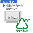 家電リサイクル券 16型以上 Bタイプ ※テレビあんしん設置サービスお申込みのお客様限定【代引き不可】