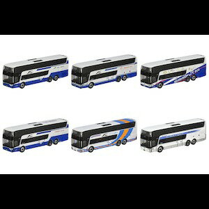 ［鉄道模型］トミーテック (N)ザ・バスコレクション スカニア アストロメガTDX24 JRバススペシャル【1BOX＝6個入り】のサムネイル