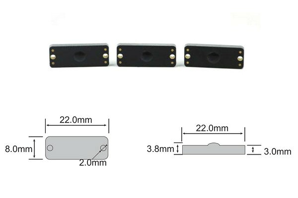 RFID 金属対応タグ【JI-2208】［UCODE8］UHF帯/周波数帯902MHz～928MHz/RFID/ICタ...