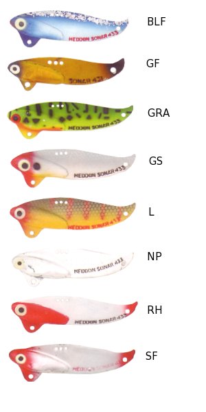 HEDDON ヘドン Sonar ソナー X0433の紹介画像2
