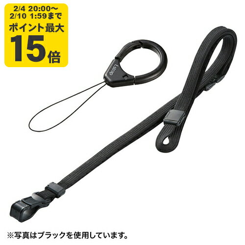 商品概要 品番DG-ST38BLJANコード4969887353691商品仕様■カラー：ブルー■サイズ：全長/最短時430mm、最長時610mm（フィンガーストラップの松葉紐先端まで含む）ネックストラップ部分/紐幅W9×D332〜514mm...