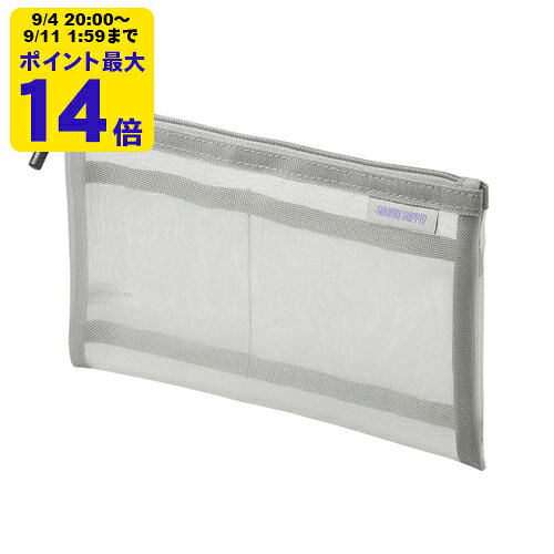 商品概要品番IN-MS1GYJANコード4969887714065商品仕様■カラー:グレー■重量:約22g■材質（表装）:ナイロンメッシュ対応機種特長●軽くて中身が見えるハリのあるメッシュ生地を採用しています。●内側に小物ポケット付きです。●生活小物や文具、IT小物の収納に便利です。