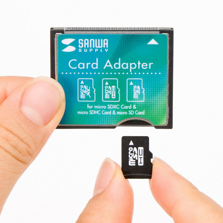 microSD用CF変換アダプタ[SAN]