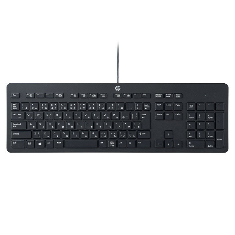 hp日本語版スタンダードスリムキーボード用シリコンキーボードカバー[SAN]