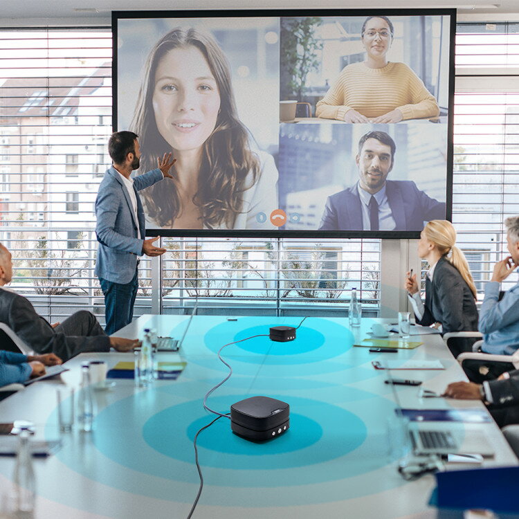 WEB会議小型スピーカーフォン（連結可能）[SAN] - Image 2