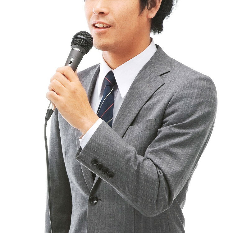 ハンドマイク（有線タイプ）[SAN]