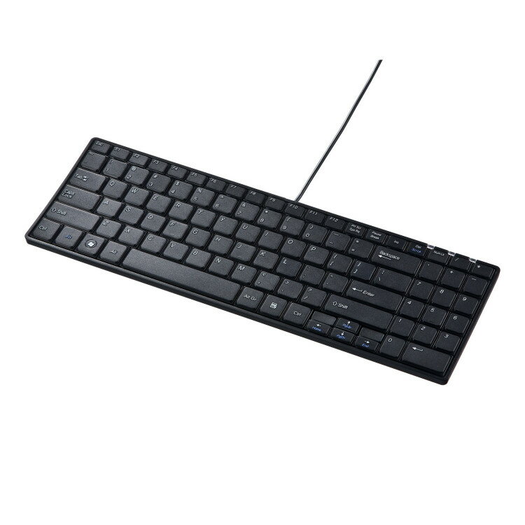 英語配列USBスリムキーボード[SAN]