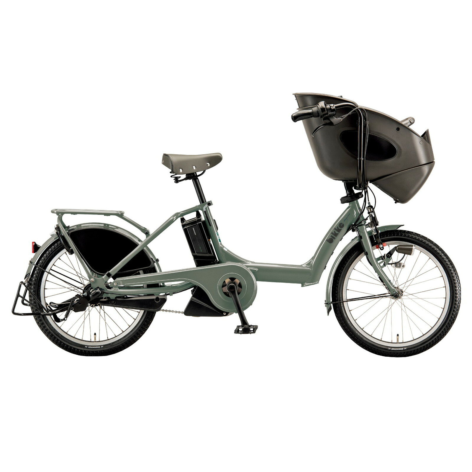 楽天市場】bikke（カラーグリーン）（電動アシスト自転車｜自転車
