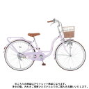 【ポイント5倍_5/3-5/6】「配送専用商品」シルバーリング キュート 20インチ ダイナモライト 変速無し SRC20/ 子供用自転車 Lパープル 【アウト...