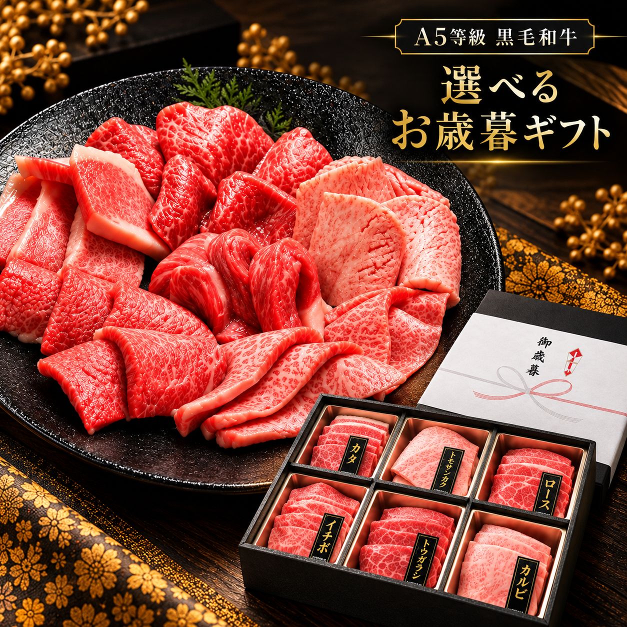 A5等級 黒毛和牛 焼肉
