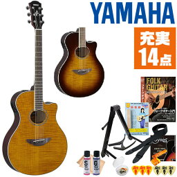 アコースティックギター 初心者セット ヤマハ APX600FM 入門 (充実14点) YAMAHA エレアコ