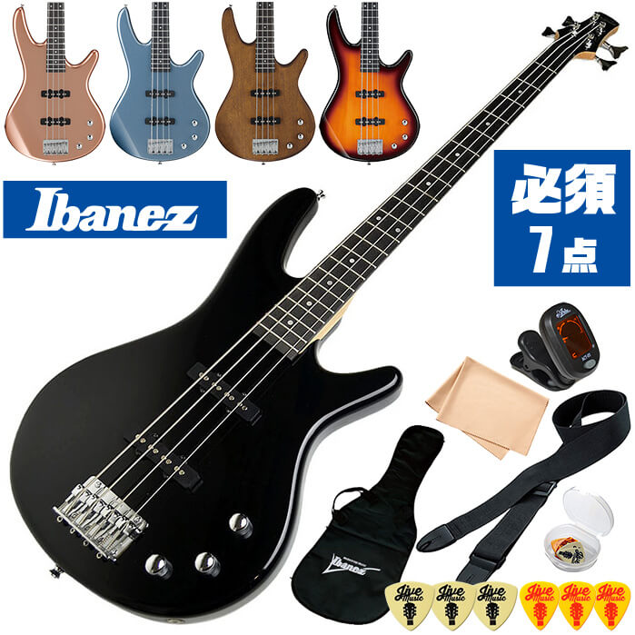 ベース 初心者セット Ibanez GSR180 入門 (必須7点) アイバニーズ エレキベース