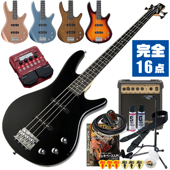 ベース 初心者セット Ibanez GSR180 入門 (ズーム マルチエフェクター 16点) アイバニーズ エレキベース