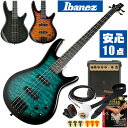 ベース 初心者セット Ibanez GSR280QA 入門 (安心10点) アイバニーズ エレキベース