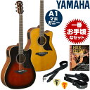 アコースティックギター 初心者セット ヤマハ エレアコ YAMAHA A1M ギター 初心者 5点 アコギ 入門 セット (ハードケ…