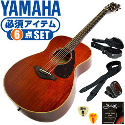 アコースティックギター 初心者セット YAMAHA FS850 (6点 ハードケース付) ヤマハ アコギ ギター 入門セット