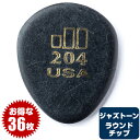 ピック (ギター ピック ベース ピック) (36枚) ダンロップ 477 JazzTones (204 Round Tip) ジャズトーン Jim Dunlop