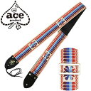 ギター ストラップ D 039 Andrea Ace Guitar Straps ACE-8 -Big Sky- (エレキ アコースティックギター ベース) エース ストラップ