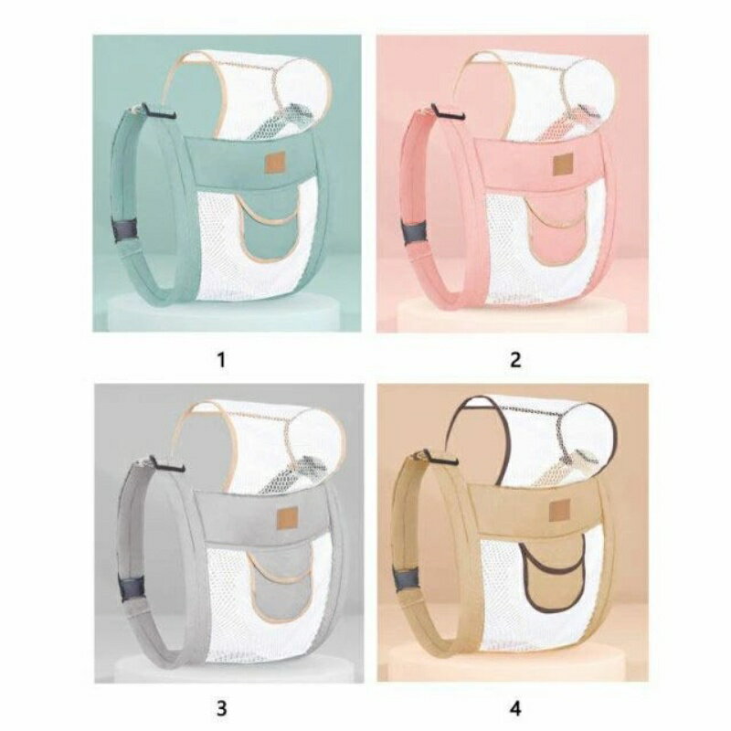 【送料無料】抱っこ紐 コンパクト 軽量 簡単装着 肩に優しいクロス型 だっこひも セカンド抱っこ紐 ベビースリング ベビーラップ 出産祝い ママ パパ JOLNN