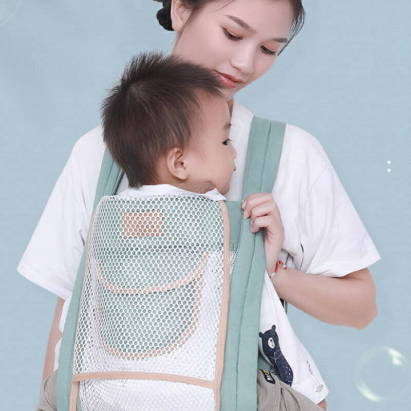 【送料無料】抱っこ紐 コンパクト 軽量 簡単装着 肩に優しいクロス型 だっこひも セカンド抱っこ紐 ベビースリング ベビーラップ 出産祝い ママ パパ JOLNN
