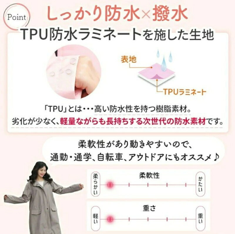 レインコート レディース 通勤 おしゃれ ロング 完全防水 作業 透湿 メンズ ポンチョ ヘルメット対応 釣り レジャー 登山 男女兼用 軽量 自転車 通学 フード付き レインウェア レインポンチョ アウトドア キャンプ 防災 雨具 jiyuan-10004999 名創工房 サンプル画像2