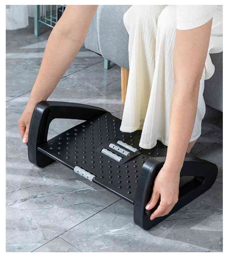 【楽天スーパーSALE限定半額】【送料無料】フットレスト 高さ調節 角度無段階 机の下 足置き台 フットレスト 踏み台 フットレスト 足台 フット台 トイレ 踏台 デスクワーク ステップ台 オフイス 作業台 ステップ 軽減 踏み台 収納 軽量 シンプル デザ