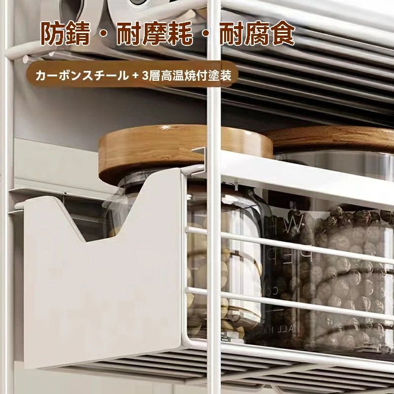 樂天商城 - 洗濯機横マグネット収納ラック 引き出し 洗濯機 ラック 2段式 収納 マグネット スリム ランドリー 洗濯機横 ランドリー収納 洗面所 すき間収納 隙間収納 15.5cm 耐荷重20kg
