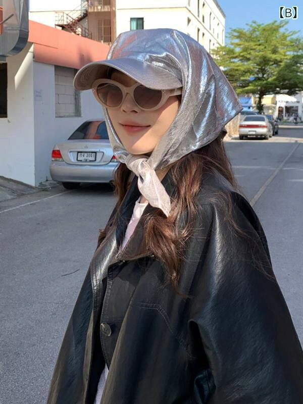 帽子 ターバン スカーフ 25 春夏 韓国 ストリート ファッションの 人々の ネクタイ...
