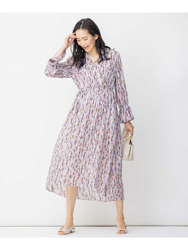 ワンピース ジユウク 自由区 ワンピース 自由区 フラワープリント ジユウク グレー ワンピース Erica L 自由区 L ワンピース レディース Sale 40 Off ジユウク ワンピースその他 グレー ブルー Rba E 送料無料 Rakuten Fashion 自由区
