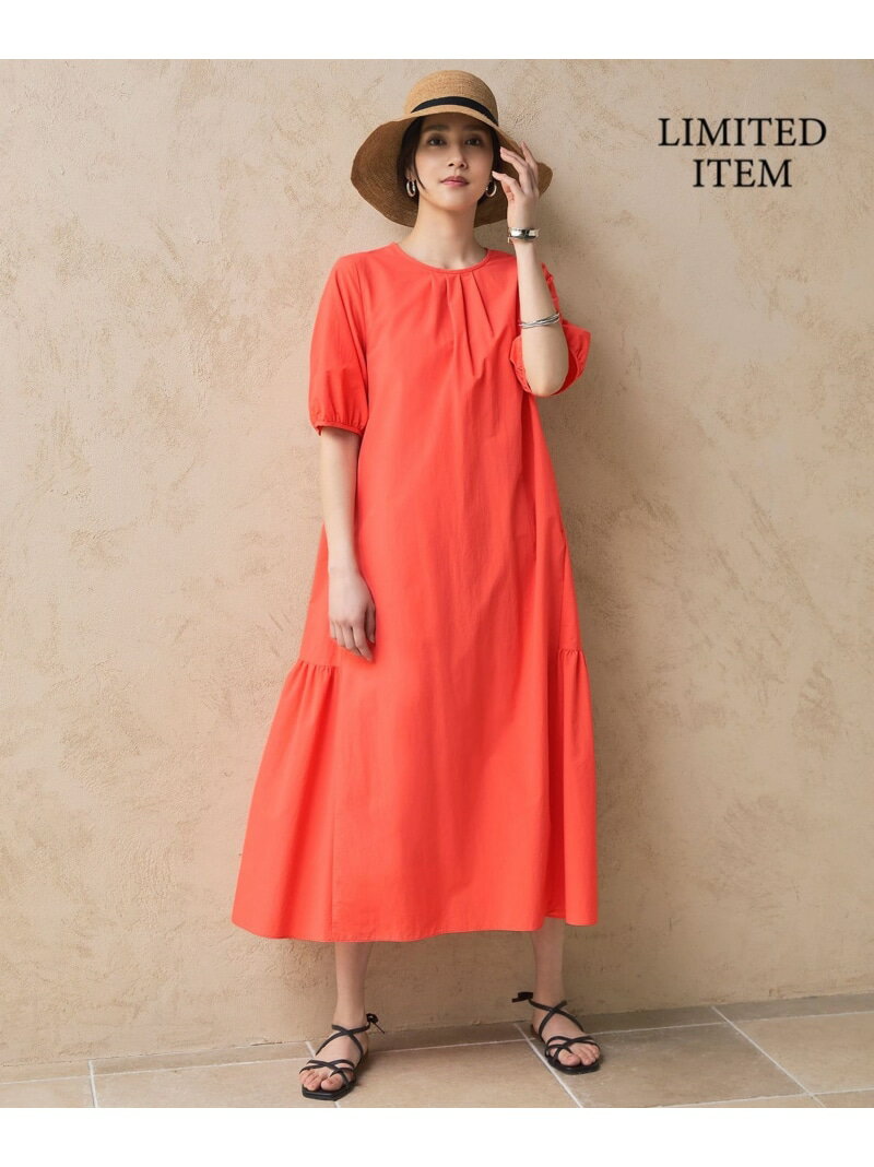 【SALE／30%OFF】【WEB限定】ファンクショナル ドレス 自由区 S ジユウク ワンピース・ドレス ドレス カーキグリーン ネイビー オレンジ【RBA_E】【送料無料】[Rakuten Fashion]
