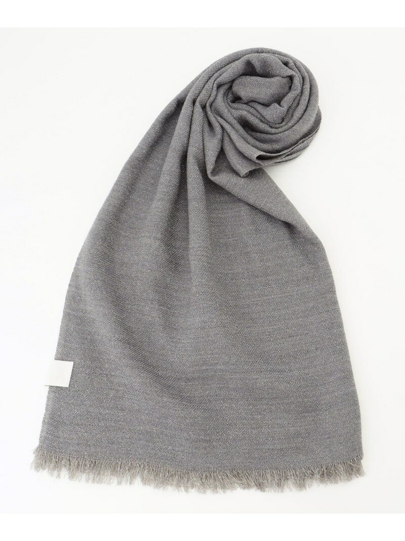 【カタログ掲載】ウールラメミックス ストール 自由区 ジユウク ファッション雑貨 マフラー・ストール..