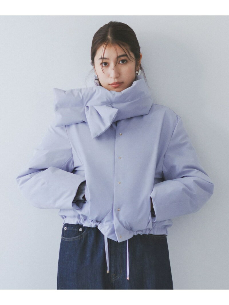 【カタログ掲載・撥水加工・洗える】ティペット付きスプリング ダウン 自由区 S ジユウク ジャケット
