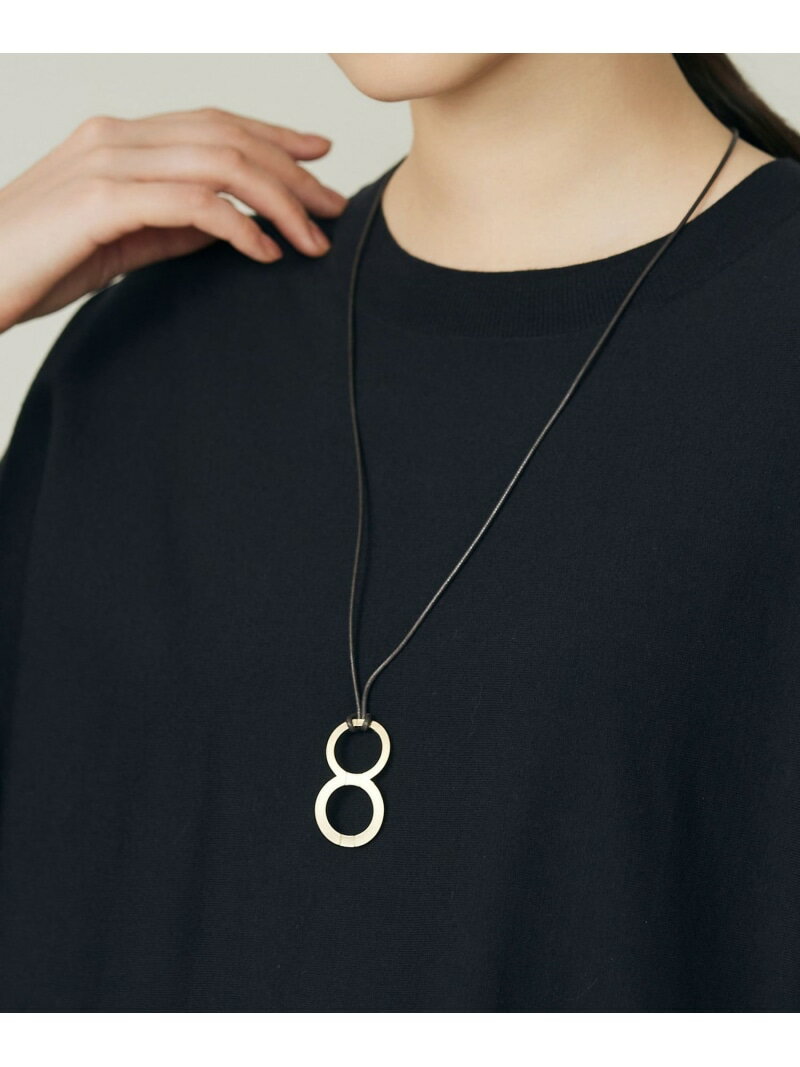 ダブルスカーフリング ネックレス 自由区 ジユウク アクセサリー・腕時計 ネックレス ゴールド シルバ..