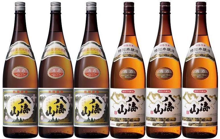 【送料無料】【八海山】清酒&特別本醸造 1800...の商品画像