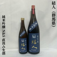 結人(むすびと) N&S 純米吟醸 直汲み生酒 群馬県(柳澤酒造)【720ml/1800ml】[日本酒/苦味と渋味/限定流通品]